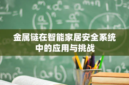 金属链在智能家居安全系统中的应用与挑战