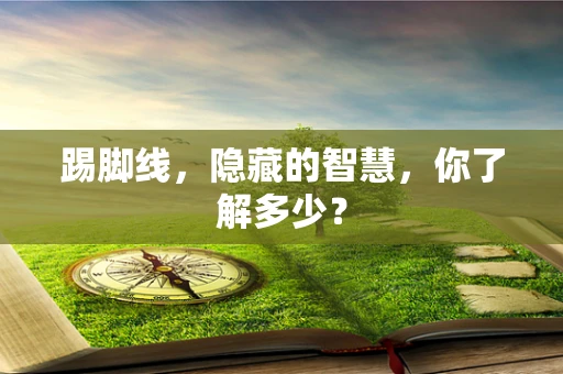 踢脚线，隐藏的智慧，你了解多少？