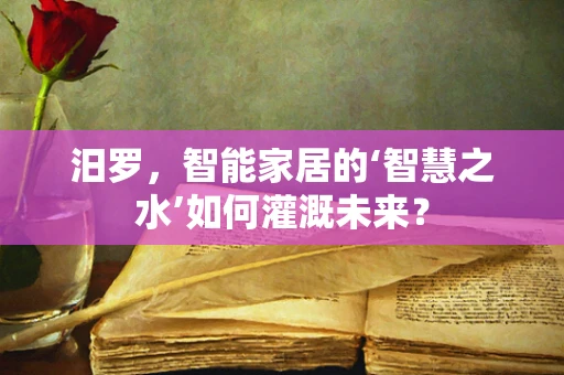 汨罗，智能家居的‘智慧之水’如何灌溉未来？