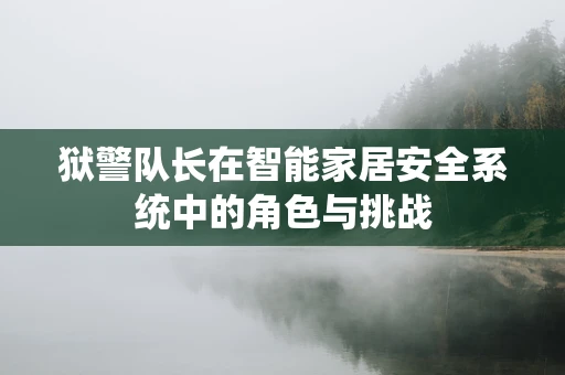 狱警队长在智能家居安全系统中的角色与挑战