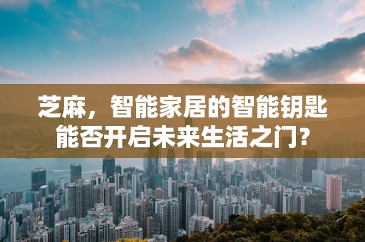 芝麻，智能家居的智能钥匙能否开启未来生活之门？