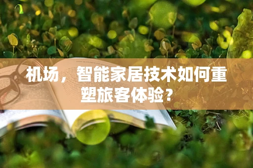 机场，智能家居技术如何重塑旅客体验？