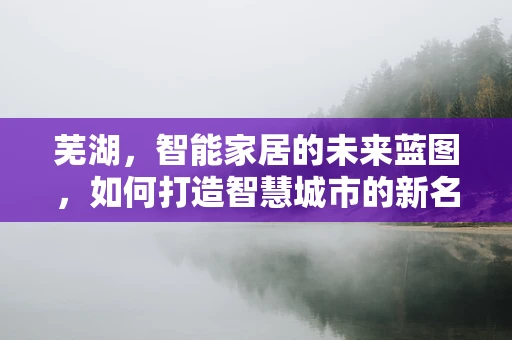 芜湖，智能家居的未来蓝图，如何打造智慧城市的新名片？